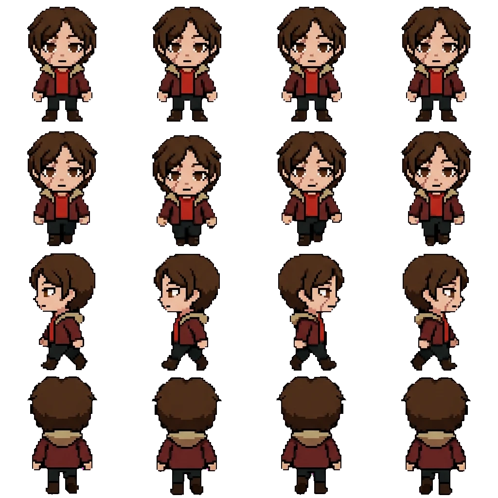 Alex movement sprite