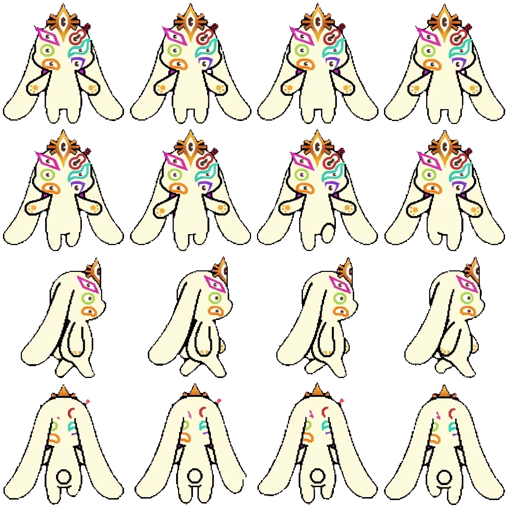 The Demigod of Chaos movement sprite
