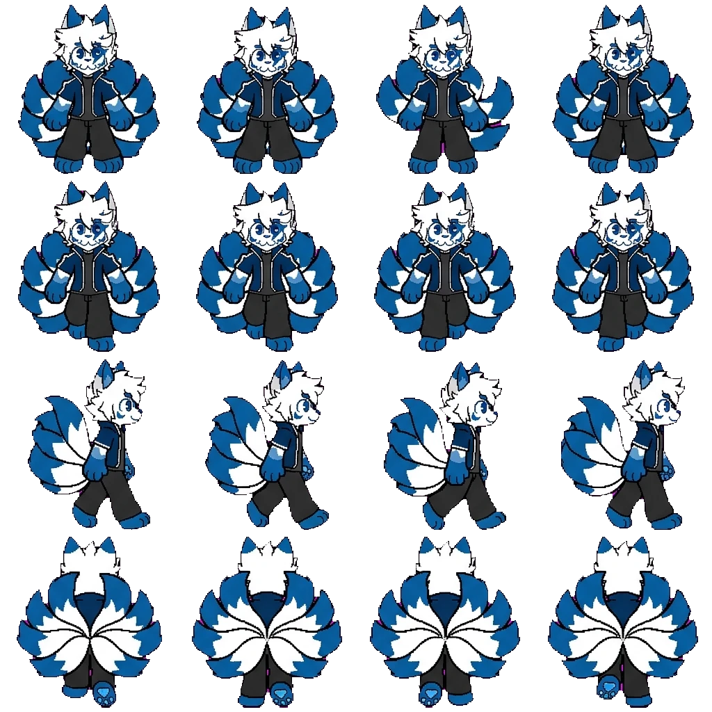 Alain movement sprite