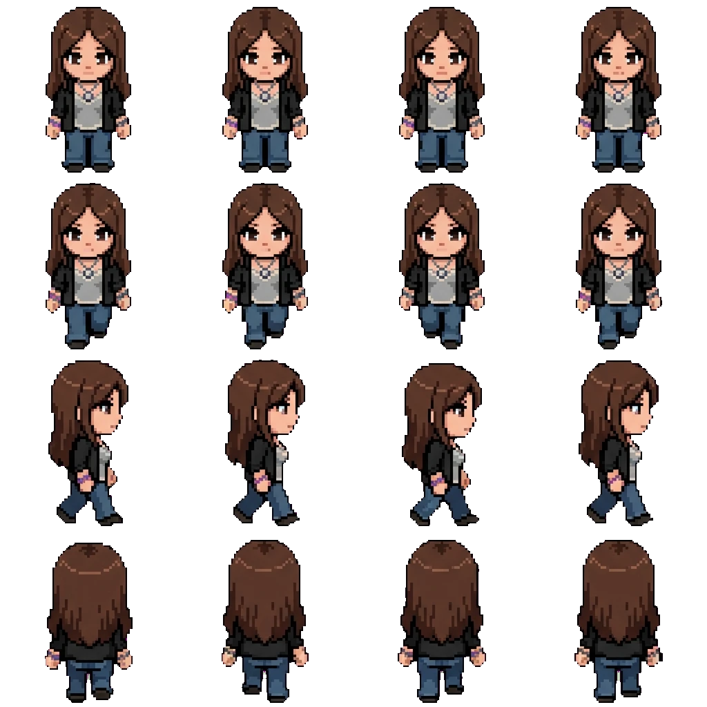 Addy movement sprite