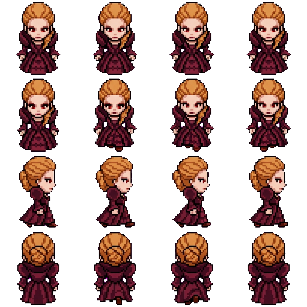 Florence movement sprite