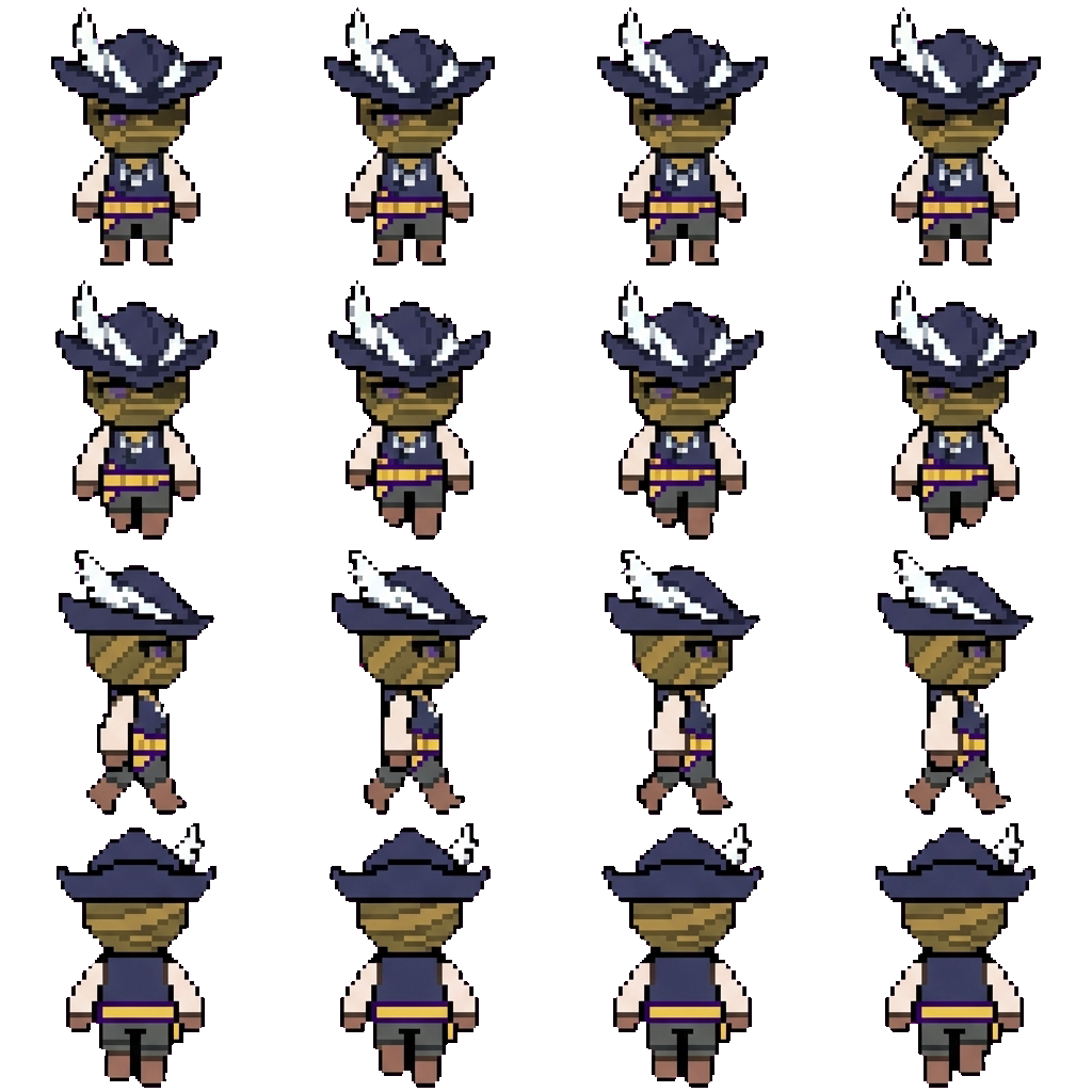 Duryan Breaker Iris movement sprite