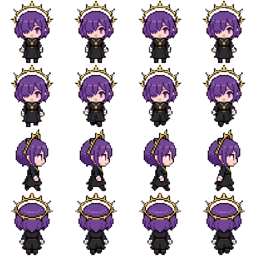 The Goddess Tame movement sprite