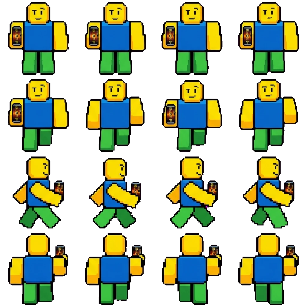 Noob movement sprite