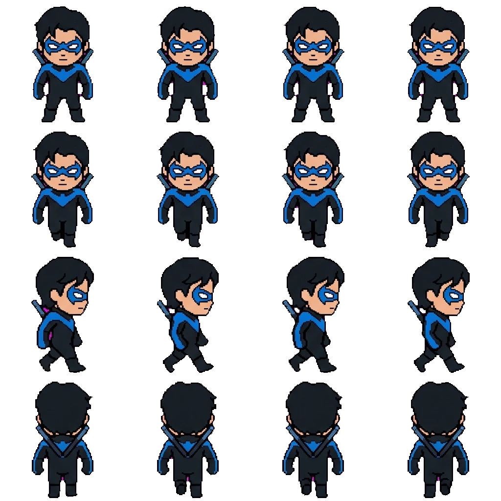 Dick Grayson movement sprite