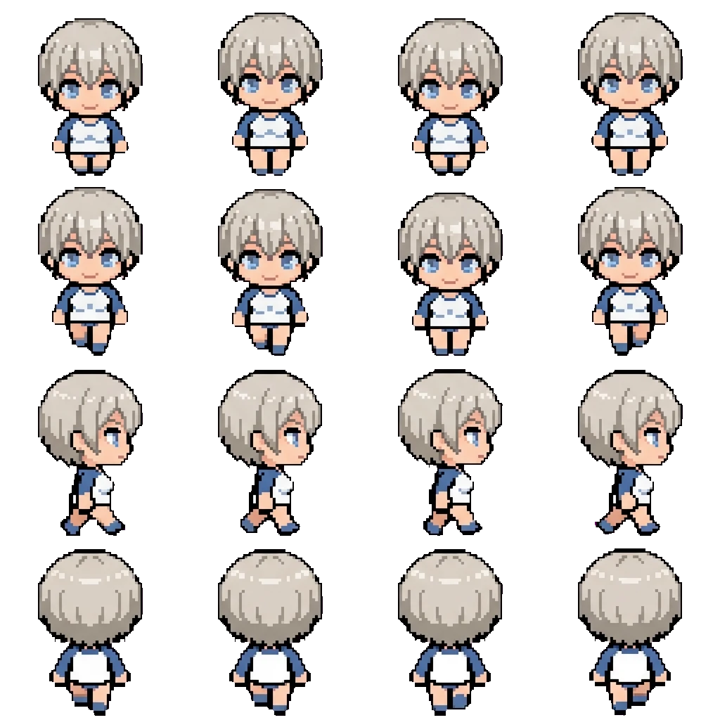 Uzaki movement sprite