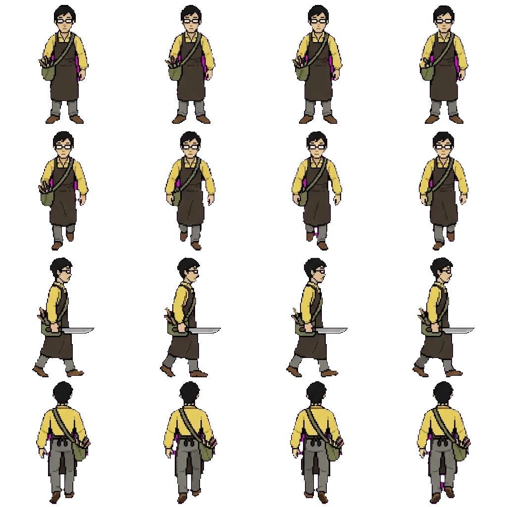 火 movement sprite