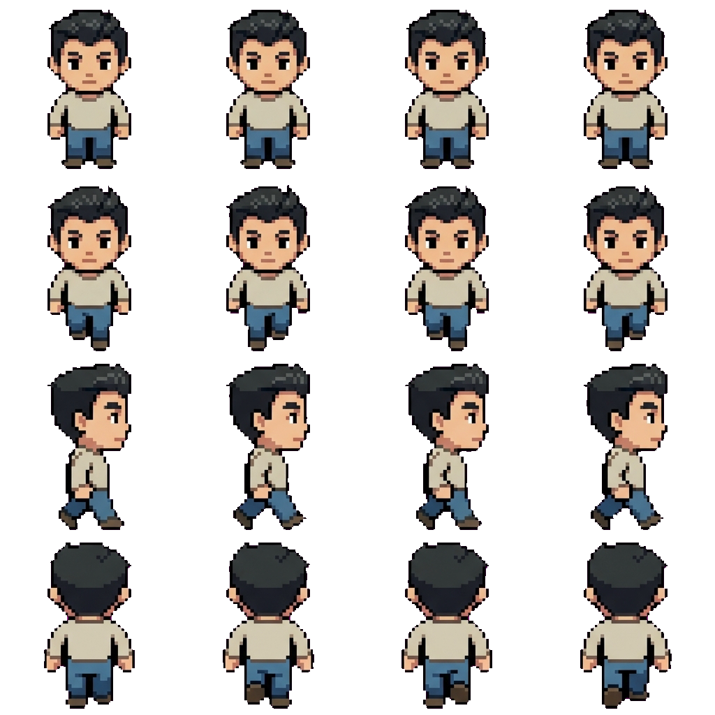 Mark movement sprite