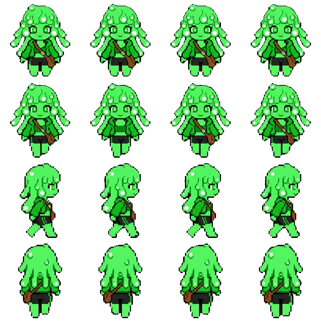 Bella movement sprite