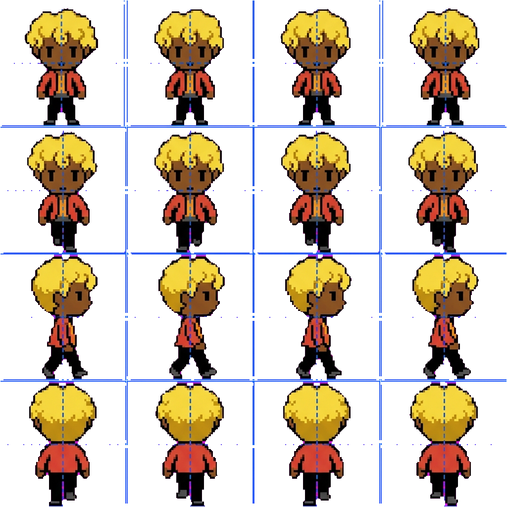 Donny movement sprite