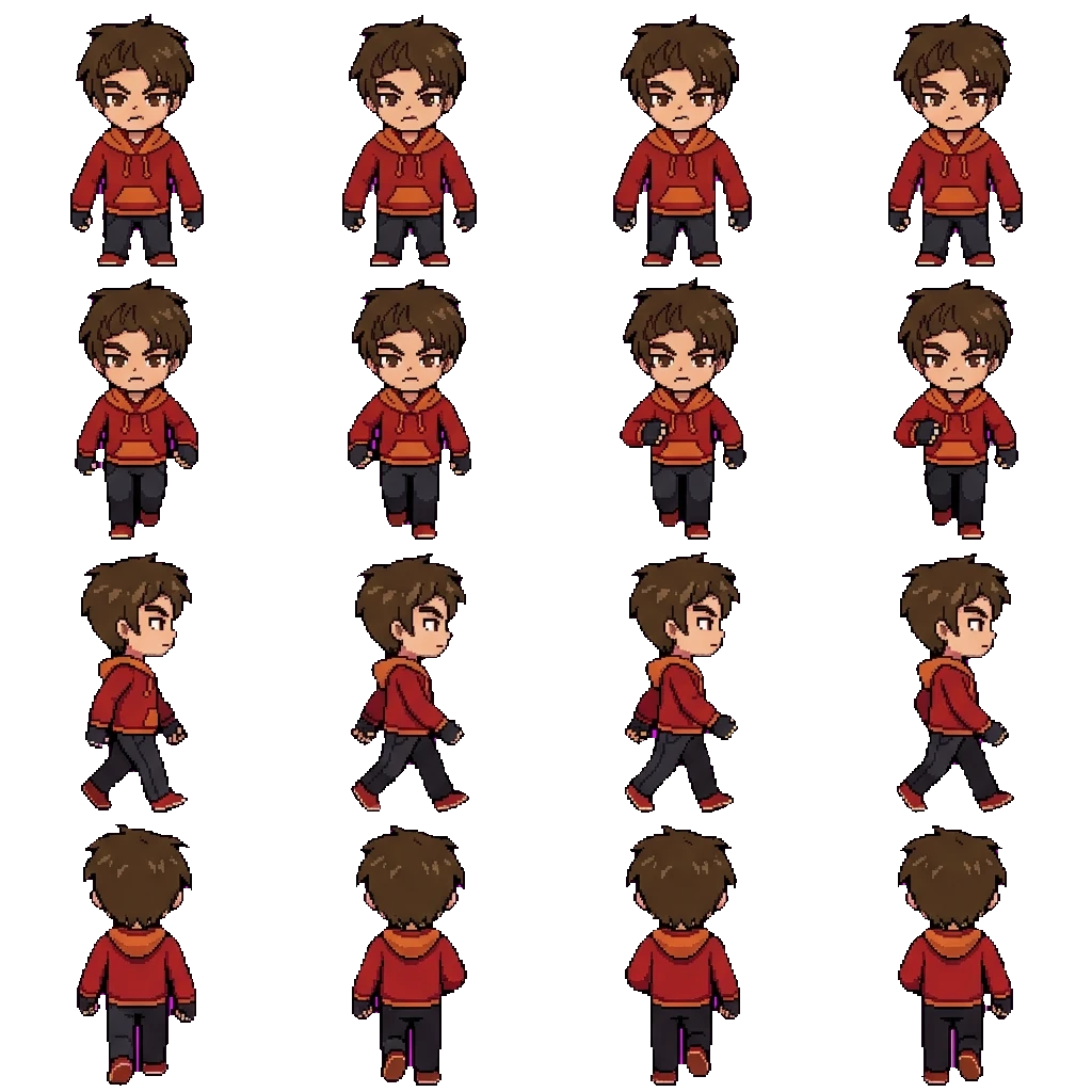 Hisham movement sprite