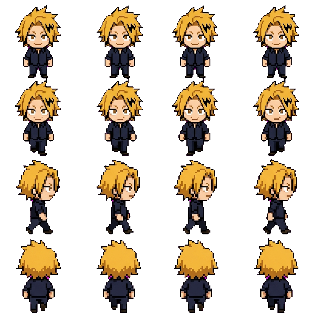 Denki movement sprite