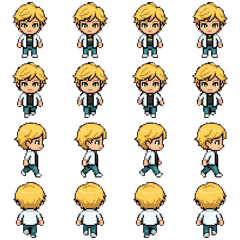 Adrien movement sprite