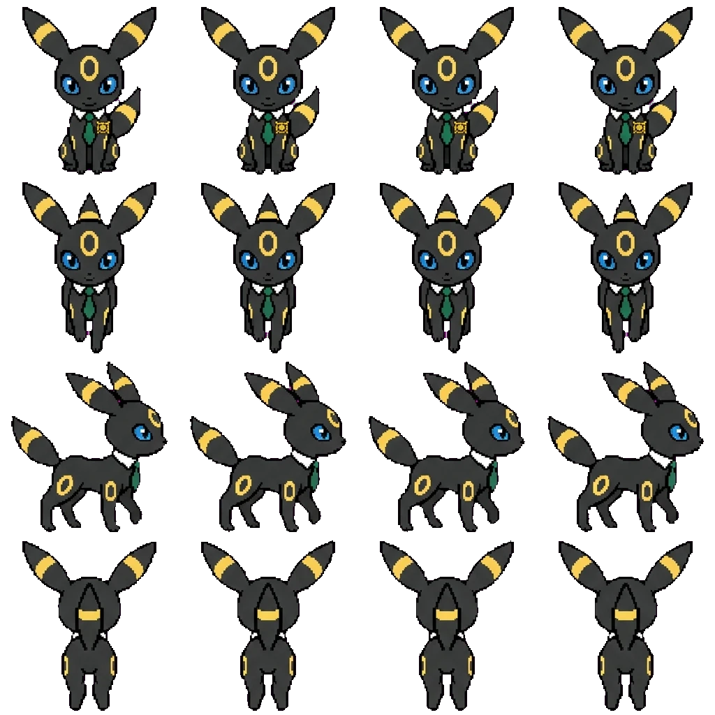 Mizuki movement sprite