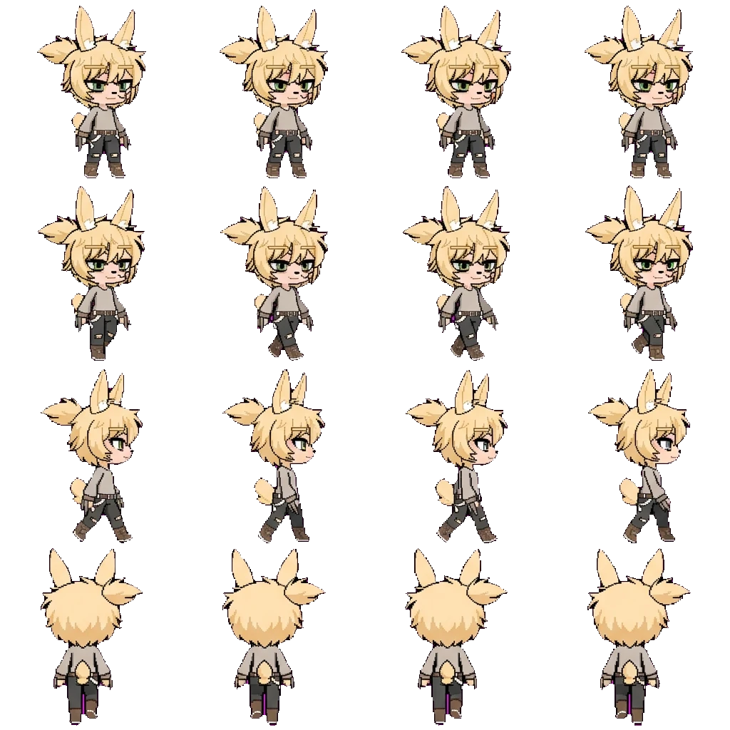James movement sprite