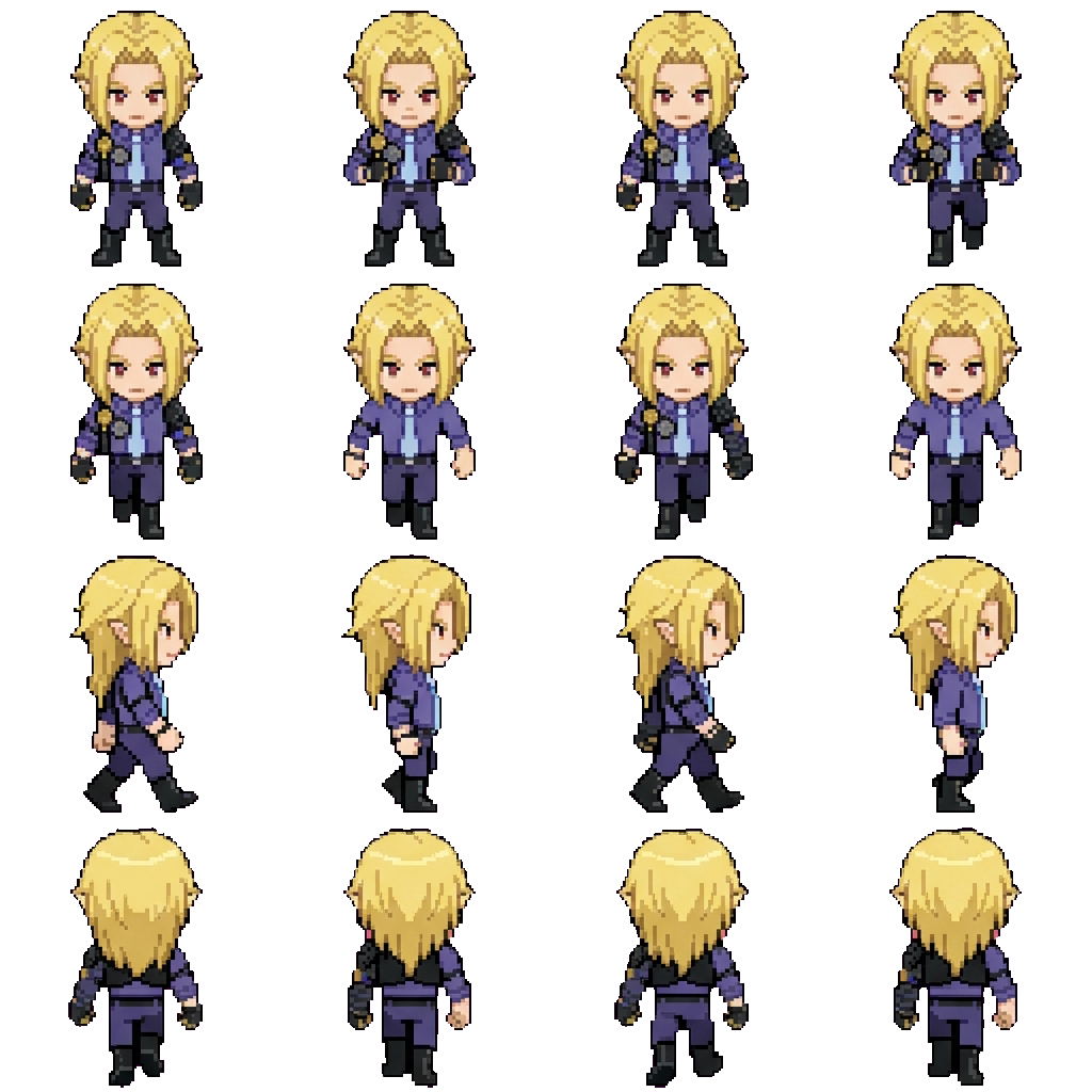 Tex movement sprite