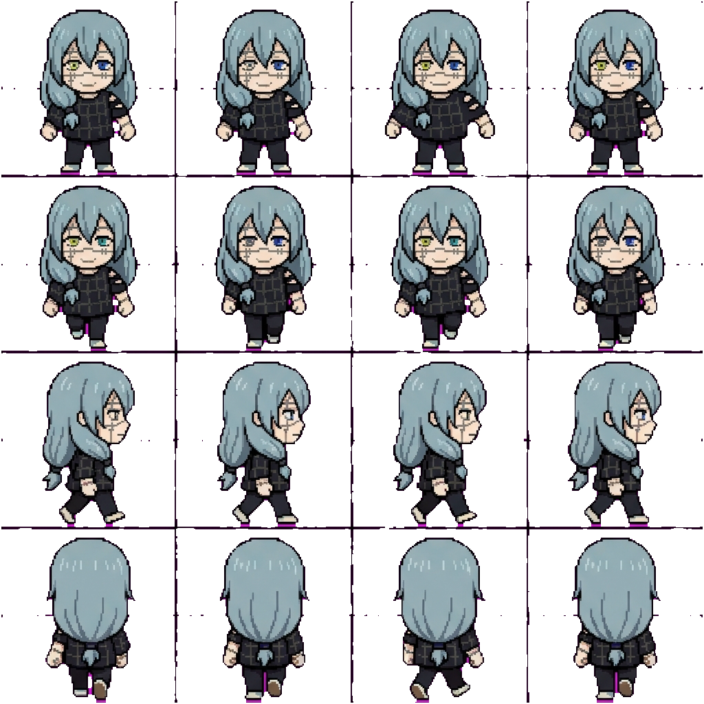 Mahito movement sprite