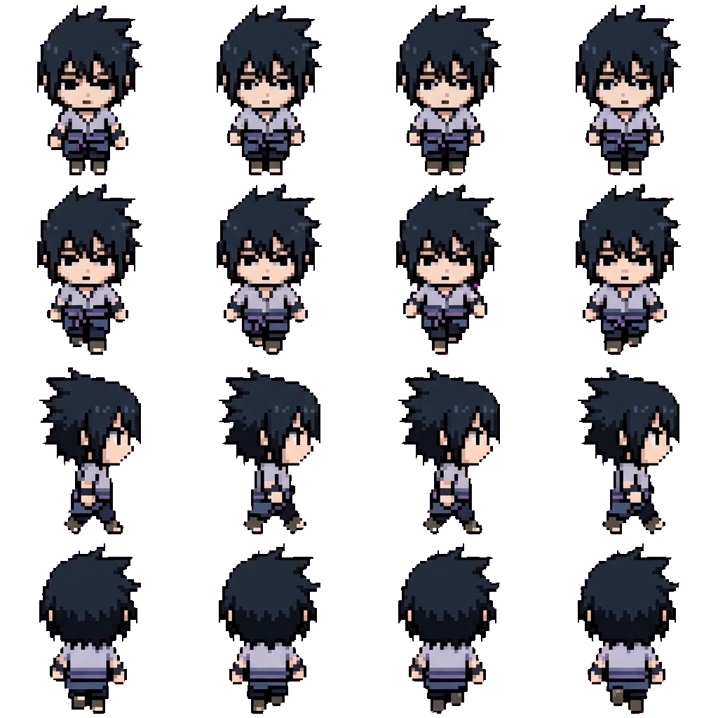 Sasuke movement sprite