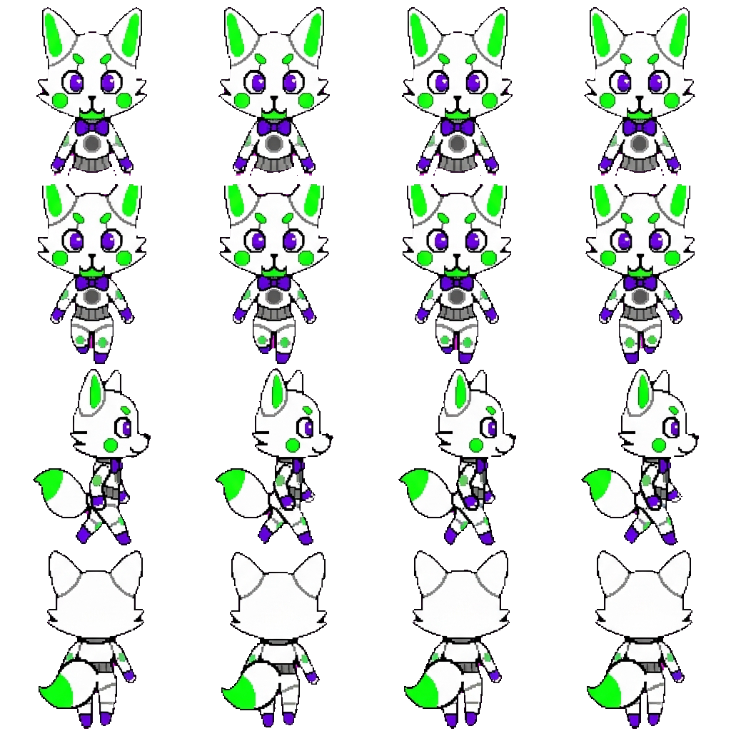 Virus movement sprite