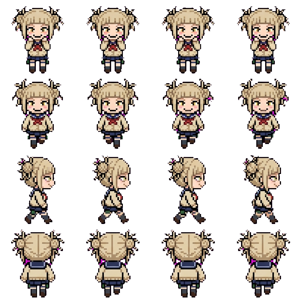 Himiko toga movement sprite