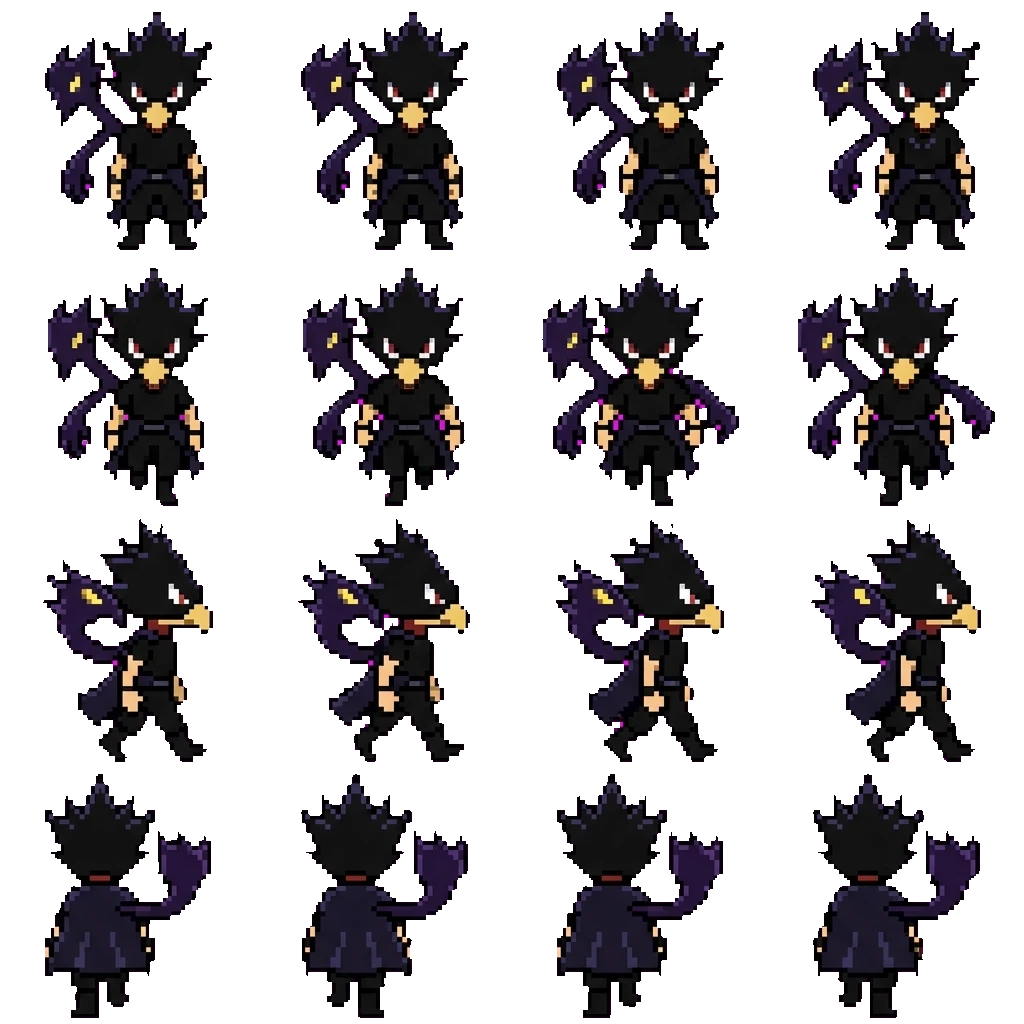 Tokoyami movement sprite