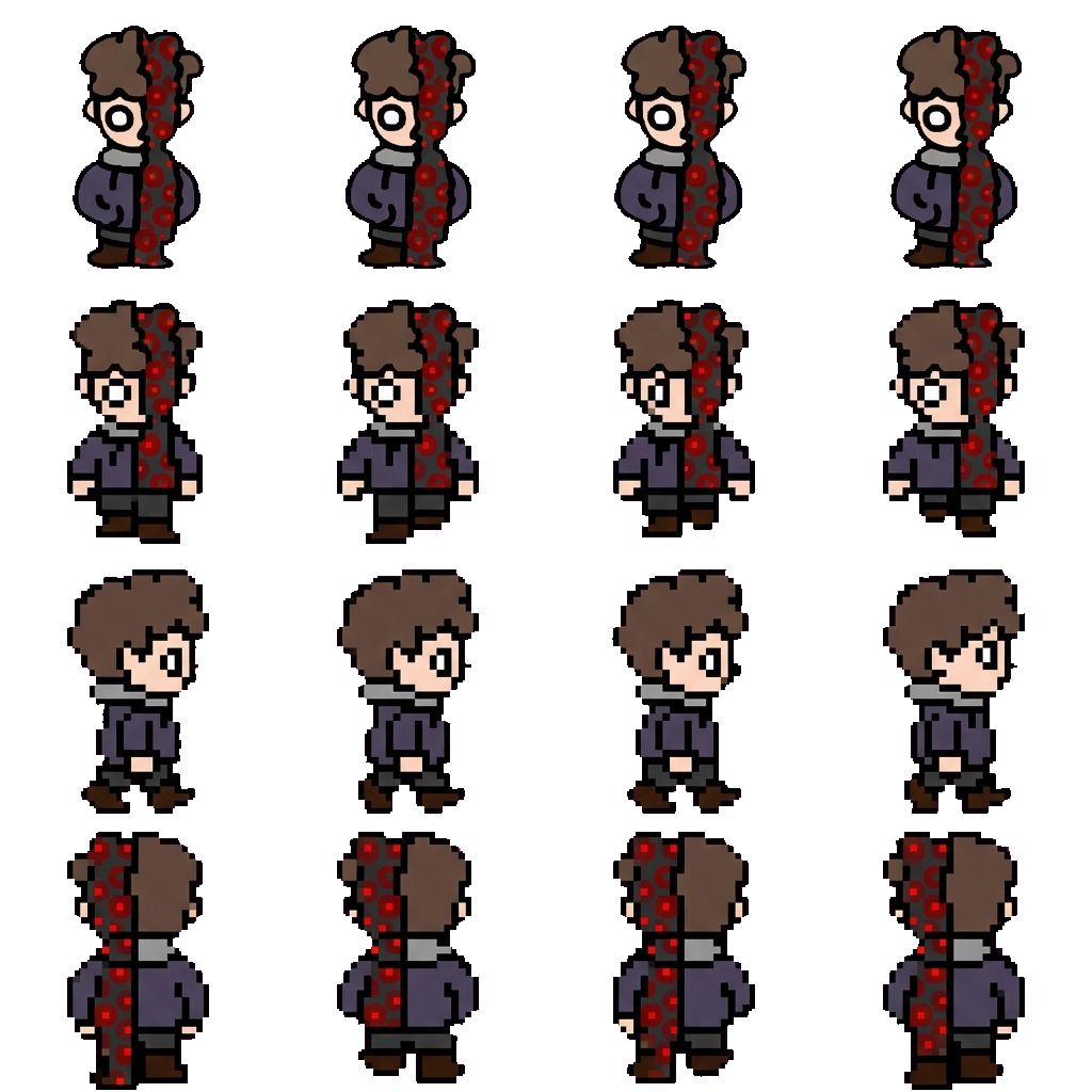 Zak movement sprite
