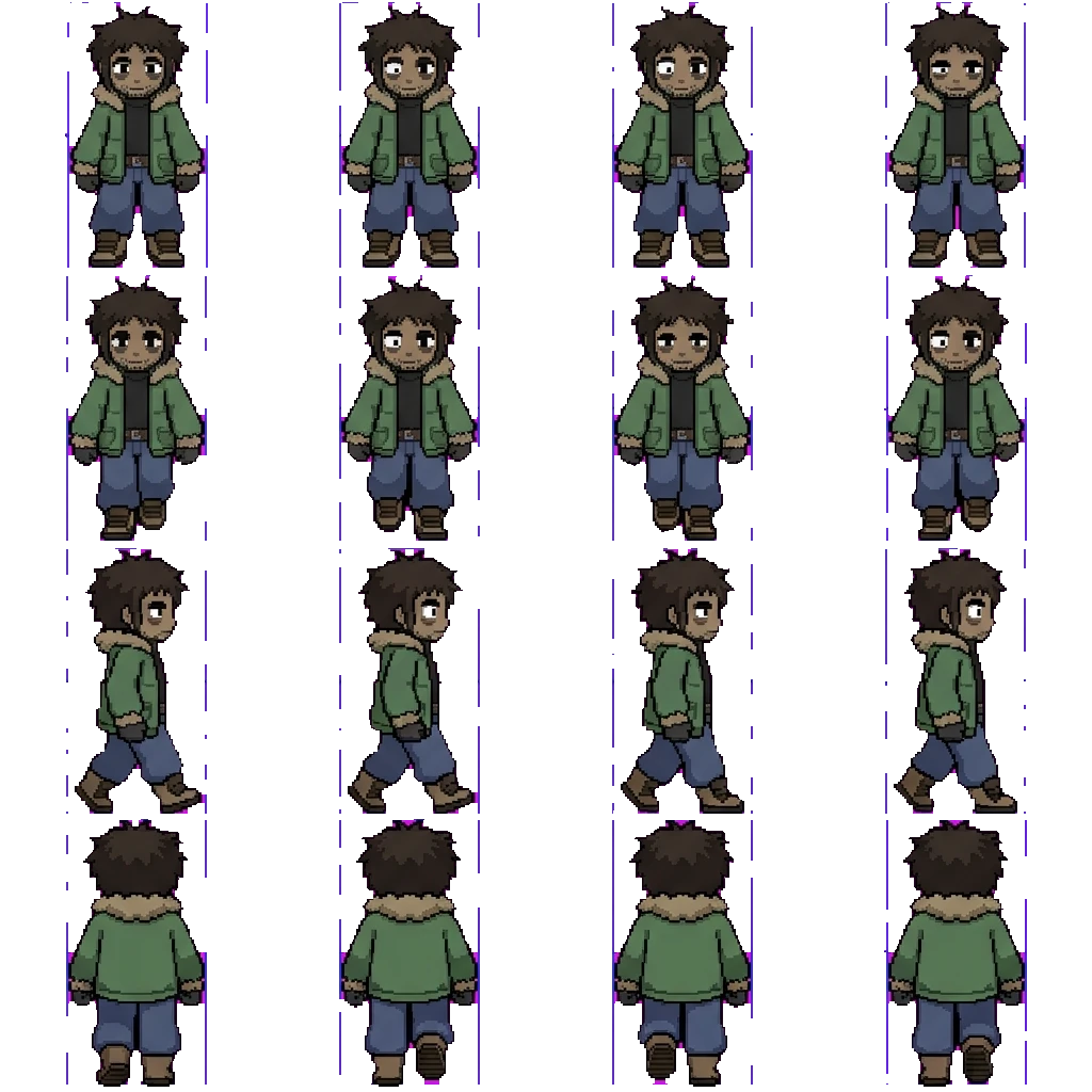 Lior movement sprite