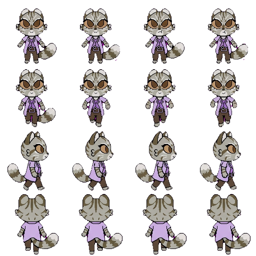 Cardiologist movement sprite