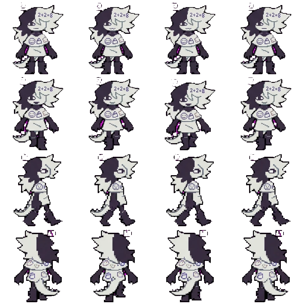 Zip movement sprite