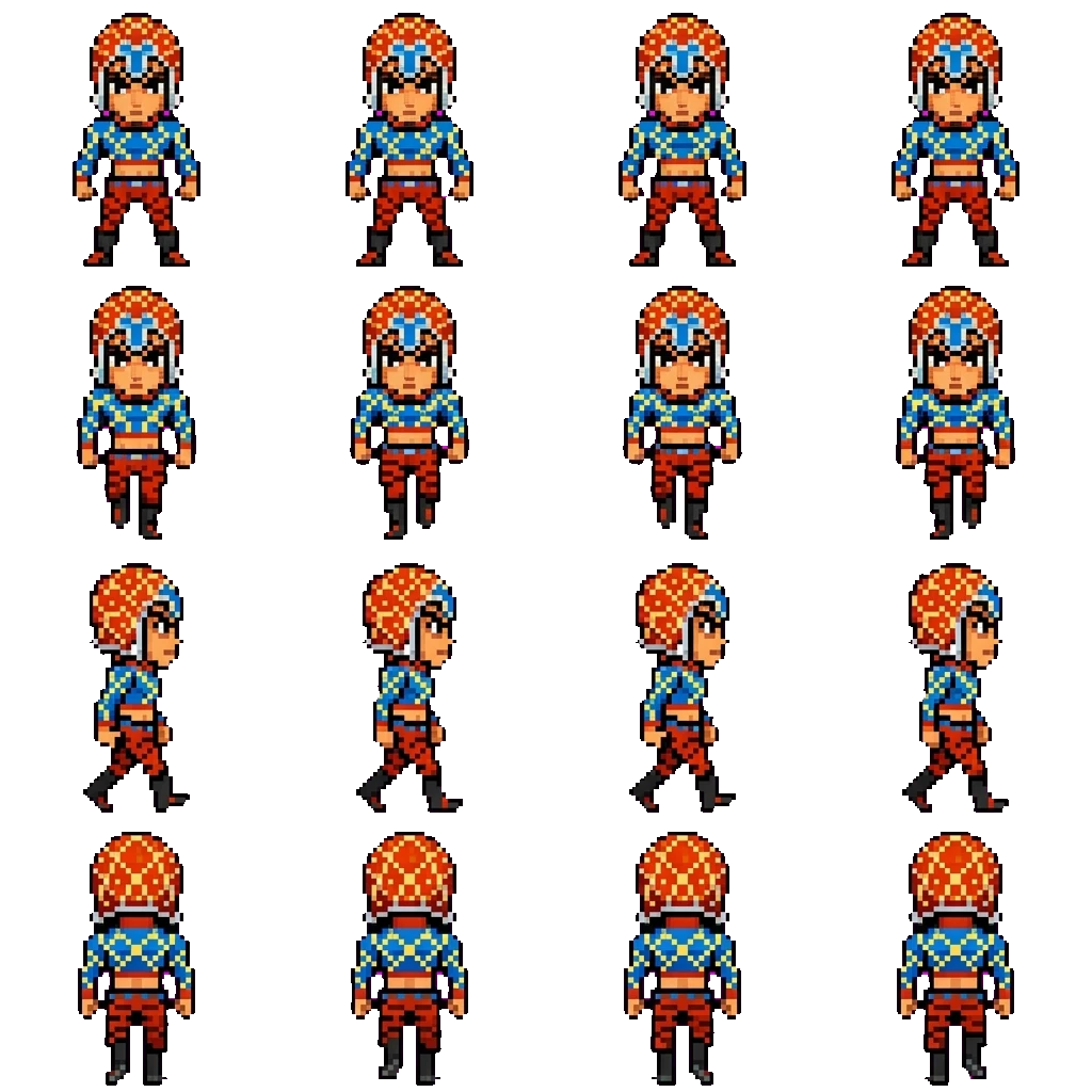 Mista movement sprite