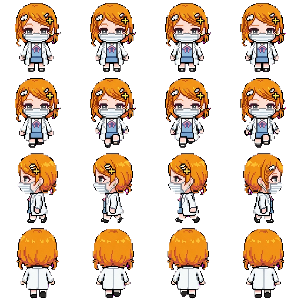 Anastasia movement sprite