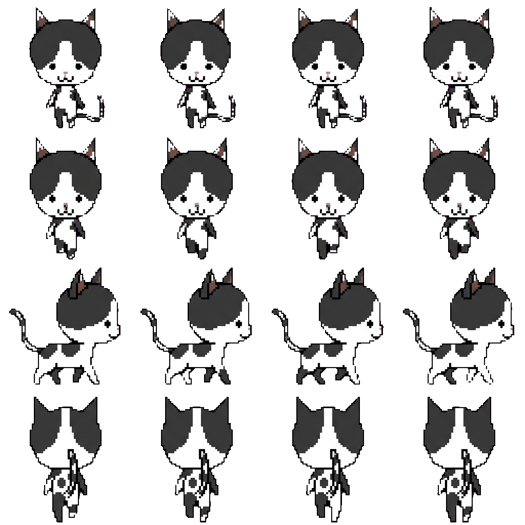 Precious movement sprite