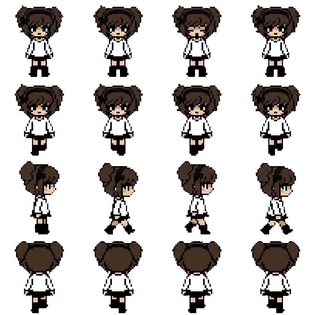 Darkness movement sprite