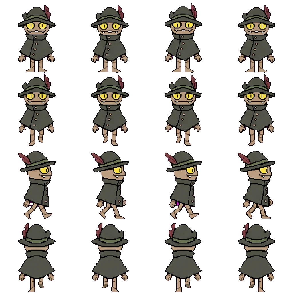 Fantoccio movement sprite