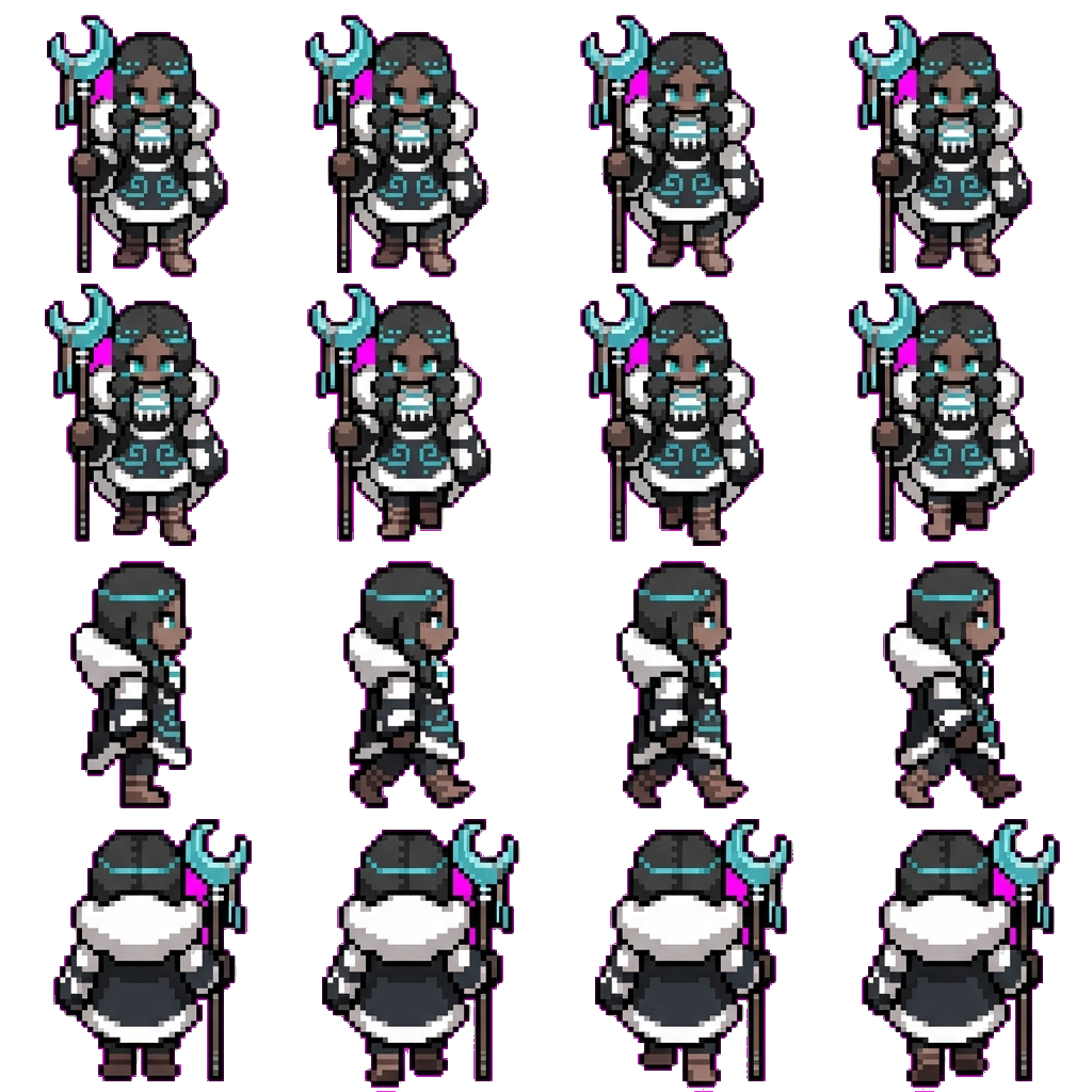 Iris movement sprite