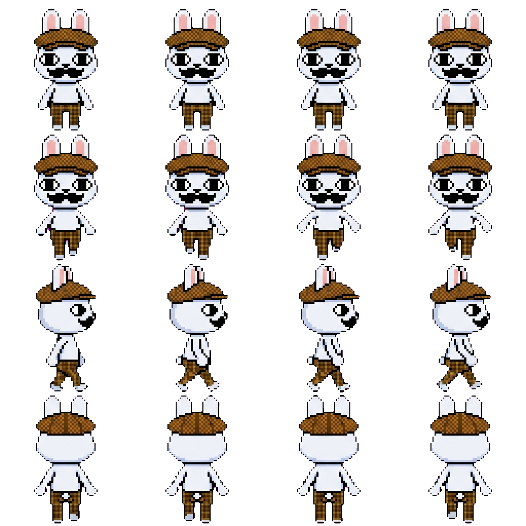 Barney movement sprite