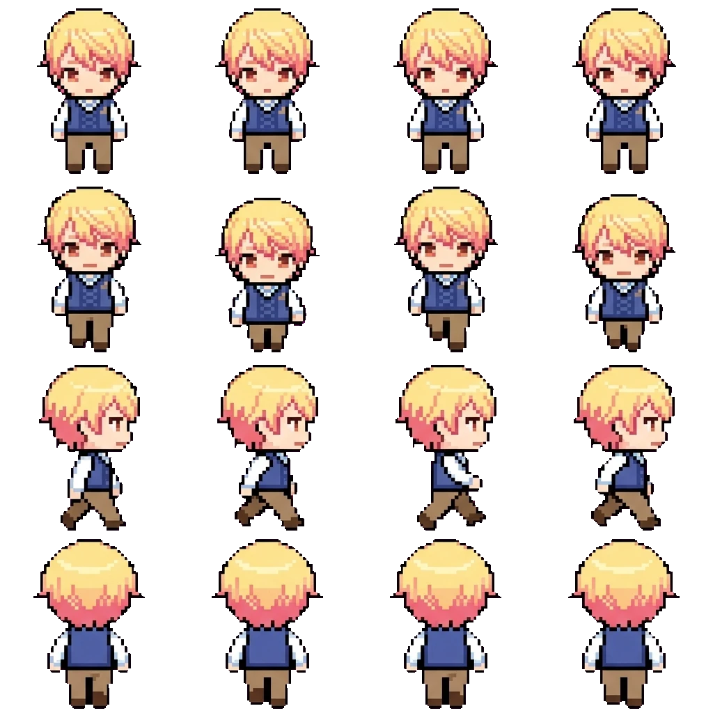 Tsukasa Tenma movement sprite