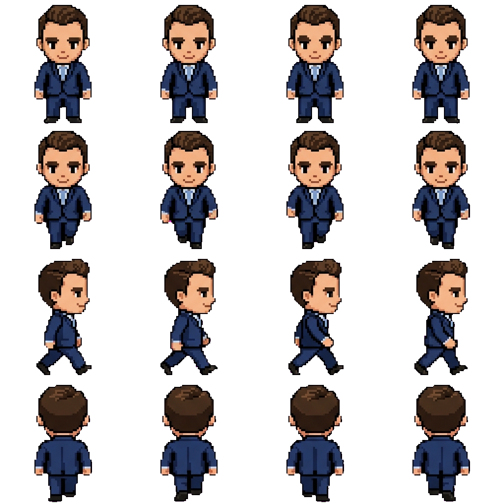 Charlie Kirk movement sprite