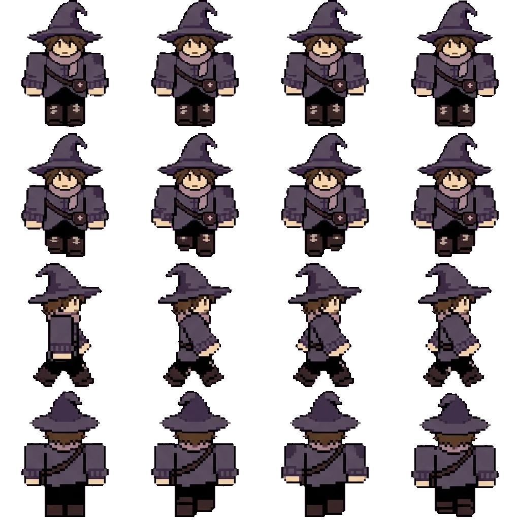 Azure movement sprite