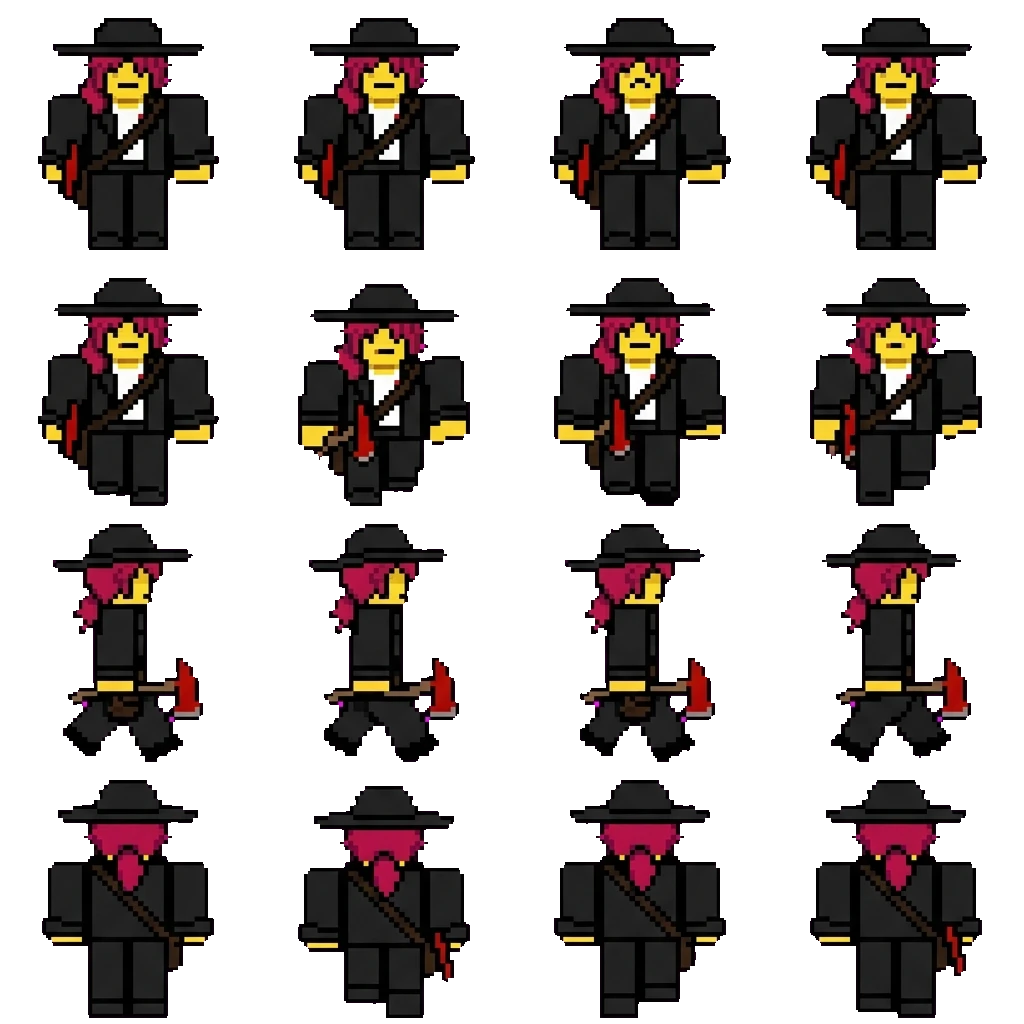 Jane Doe movement sprite