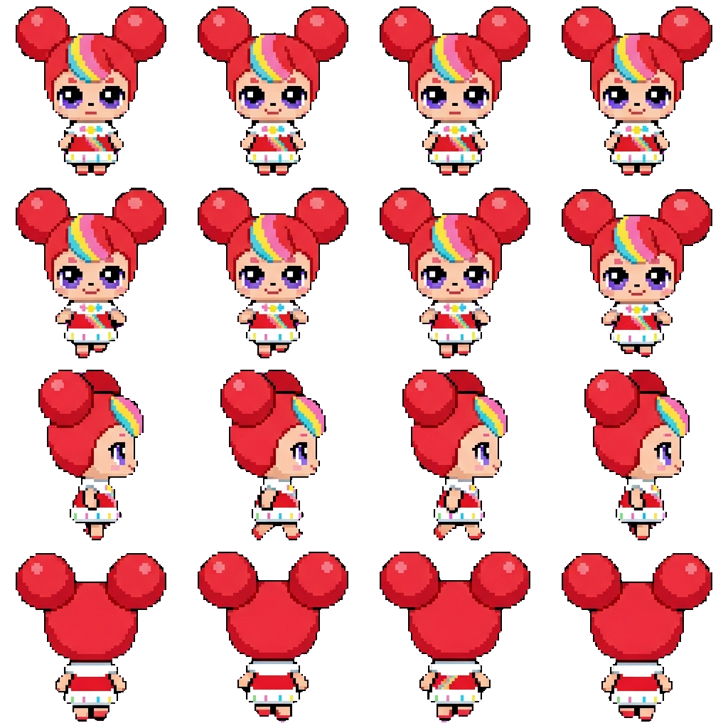 Puffping movement sprite
