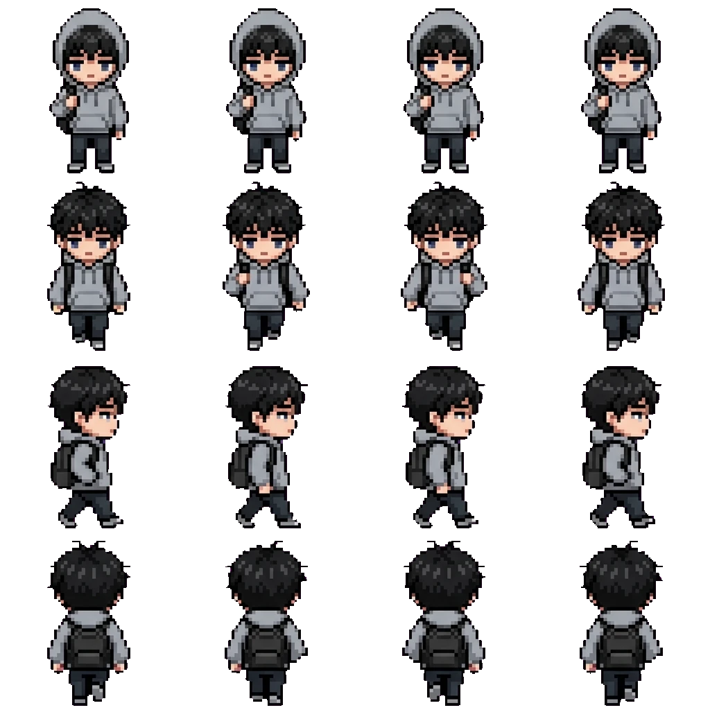 Leo movement sprite
