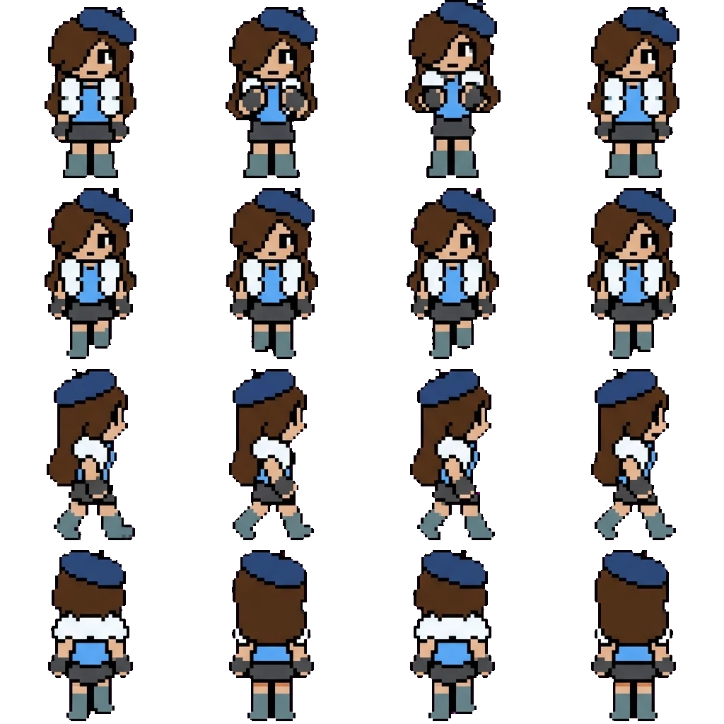 Lana movement sprite