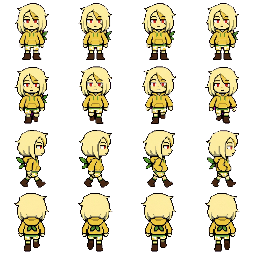 Linn movement sprite