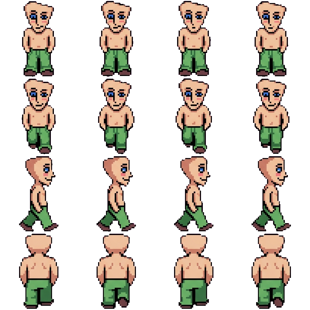 Davie Simon movement sprite
