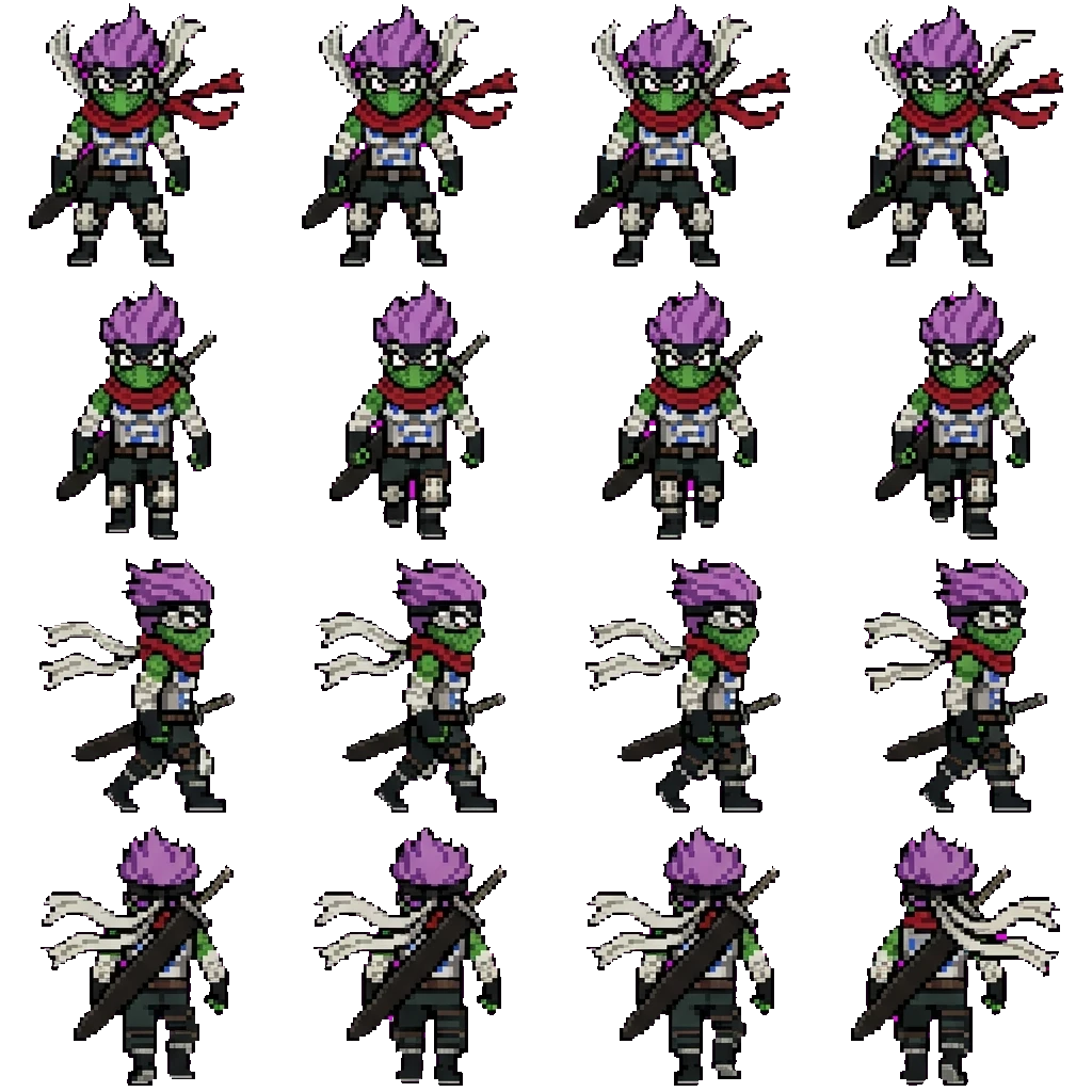 Spinner movement sprite