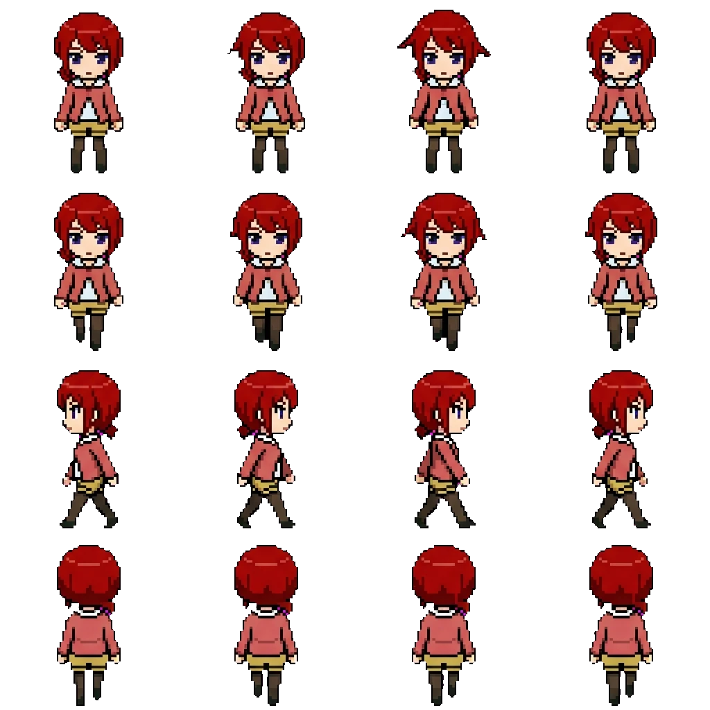 Macy movement sprite