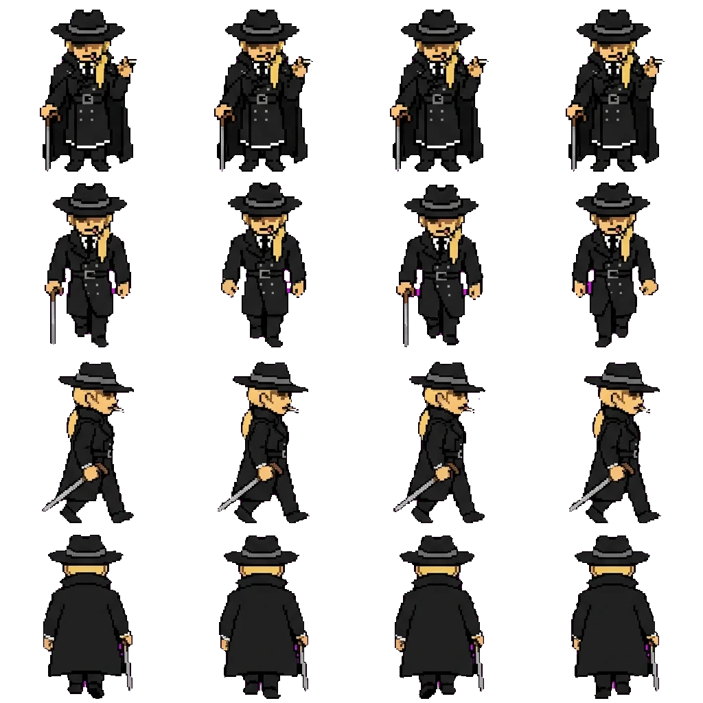 Matteo movement sprite