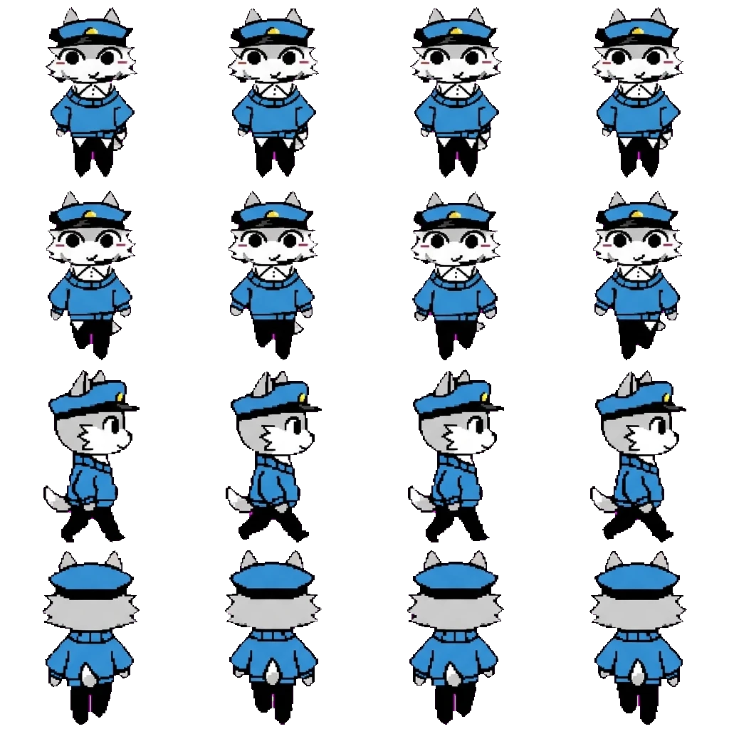 Alfredo movement sprite