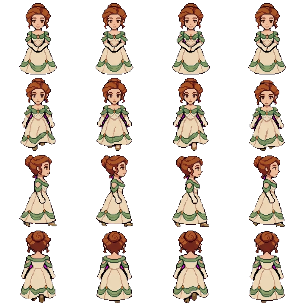 Celeste movement sprite
